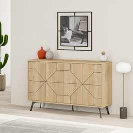 Hanah Home Consola Dune - Roble